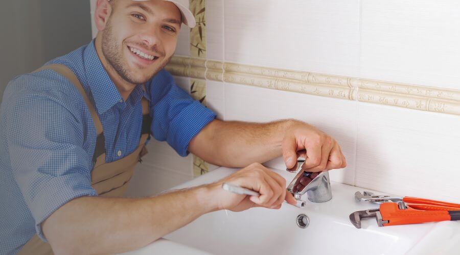 Handle or spout repair in South English, IA